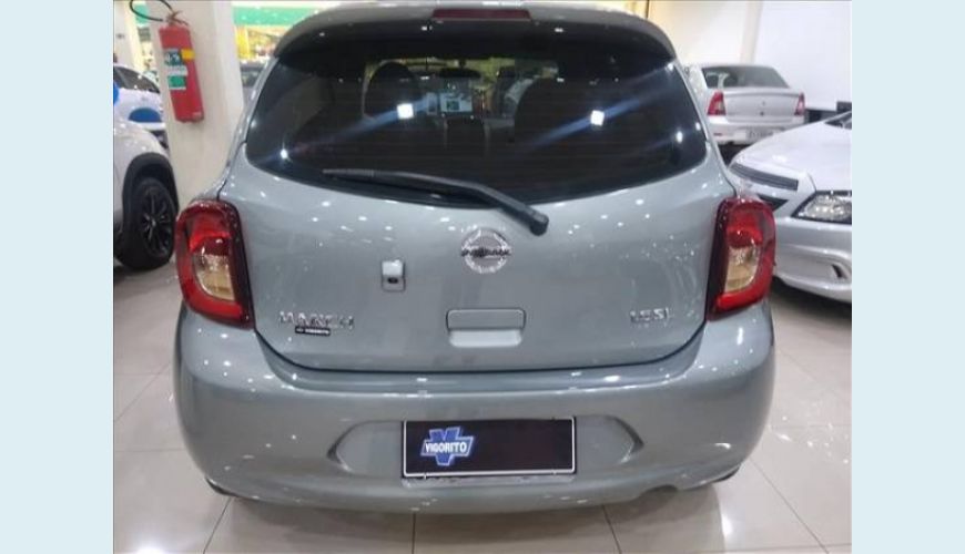 NISSAN MARCH 1.6 SL 16V FLEX 4P - CINZA - 2017 Foto 3 (Grande)