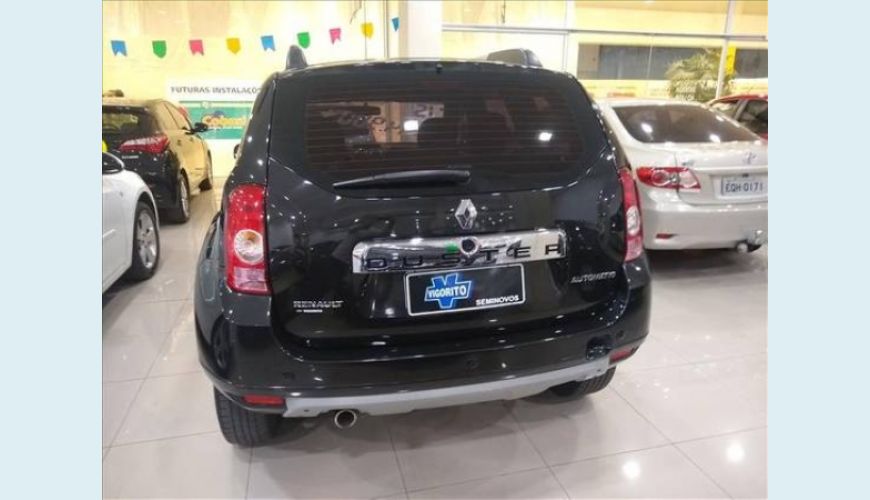 RENAULT DUSTER 2.0 DYNAMIQUE 4X2 16V FLEX 4P AUT. - PRETO - 2015 Foto 3 (Grande)