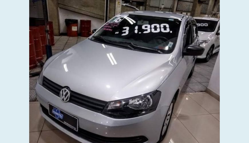 VOLKSWAGEN GOL 1.0 MI TRENDLINE 8V FLEX 4P - PRATA - 2016 Foto 3 (Grande)