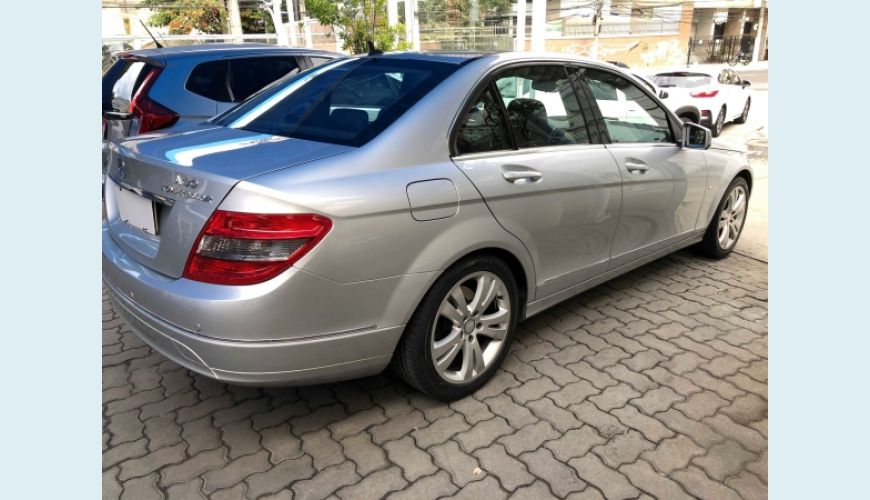 MERCEDES-BENZ C 200 K 1.8 AVANTGARDE KOMPRESSOR 4P AUT. - PRATA - 2010 Foto 3 (Grande)