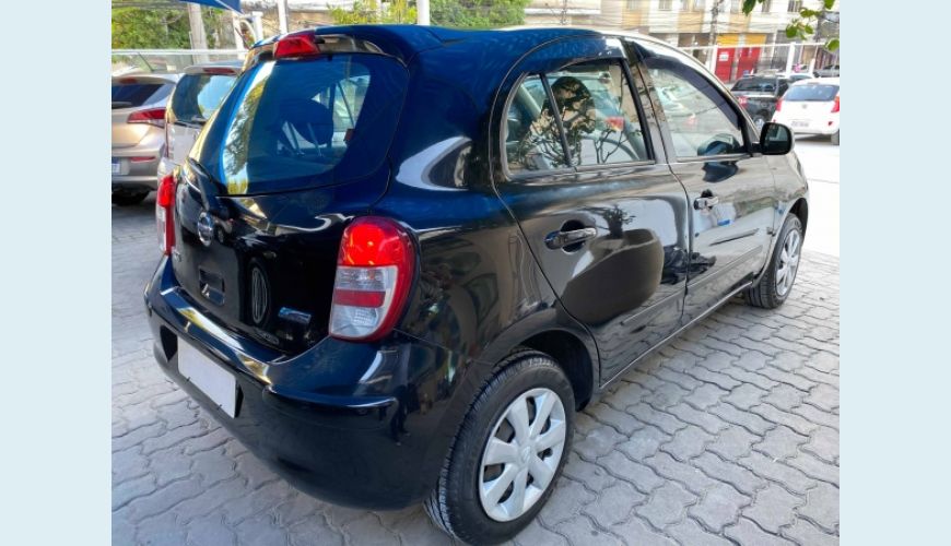 NISSAN MARCH 1.0 S 16V FLEX 4P - PRETO - 2014 Foto 3 (Grande)