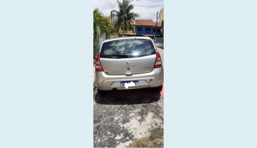 RENAULT SANDERO 1.6 PRIVILÉGE 16V FLEX 4P AUT. - PRATA - 2012 Foto 3 (Grande)