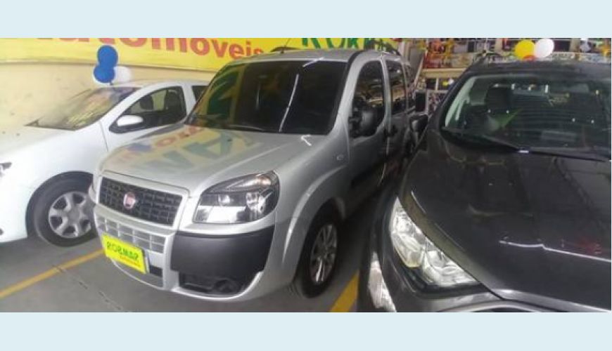 FIAT DOBLO 1.8 MPI ESSENCE 16V FLEX 4P - PRATA - 2020 Foto 3 (Grande)