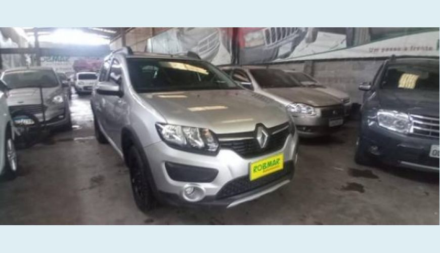 RENAULT SANDERO 1.6 16V SCE FLEX STEPWAY DYNAMIQUE - PRATA - 2019 Foto 3 (Grande)