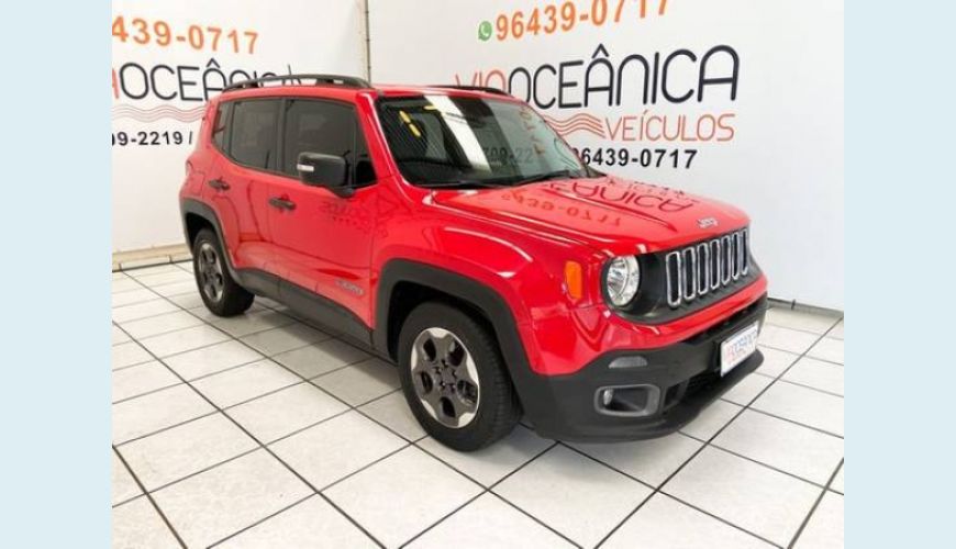 JEEP RENEGADE 1.8 16V FLEX SPORT 4P AUT. - VERMELHO - 2017 Foto 3 (Grande)