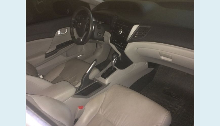 HONDA CIVIC 2.0 LXR 16V FLEX 4P AUT. - CINZA - 2016 Foto 3 (Grande)