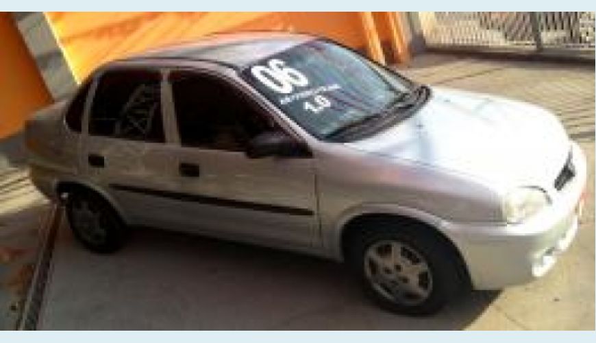 CHEVROLET CLASSIC 1.0 MPFI LIFE 8V FLEX 4P - PRATA - 2006 Foto 3 (Grande)