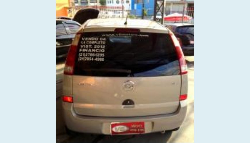 CHEVROLET MERIVA 1.8 MPFI 8V FLEXPOWER 4P - PRATA - 2004 Foto 3 (Grande)