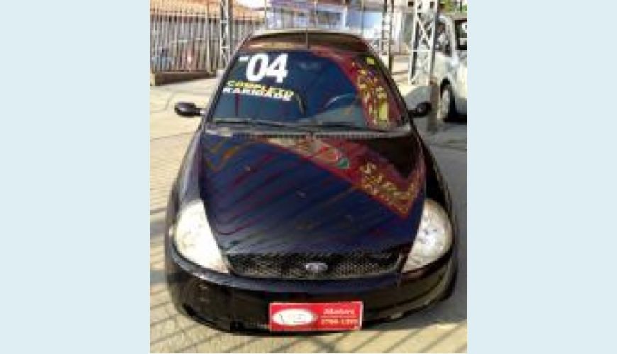 FORD KA 1.6 MPI ACTION 8V 2P - PRETO - 2004 Foto 3 (Grande)