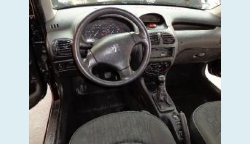 PEUGEOT 206 1.4 PRESENCE 8V FLEX 4P - PRETO - 2008 Foto 3 (Grande)