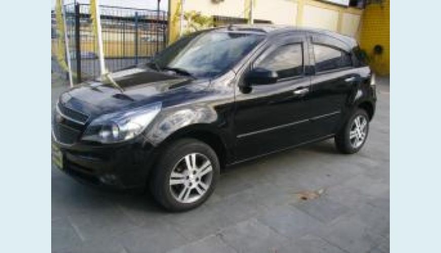 CHEVROLET AGILE 1.4 MPFI LTZ 8V FLEX 4P - PRETO - 2013 Foto 3 (Grande)