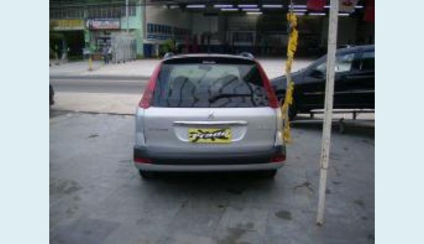 PEUGEOT 207 1.4 XR SW 8V FLEX 4P - PRATA - 2009 Foto 3 (Grande)
