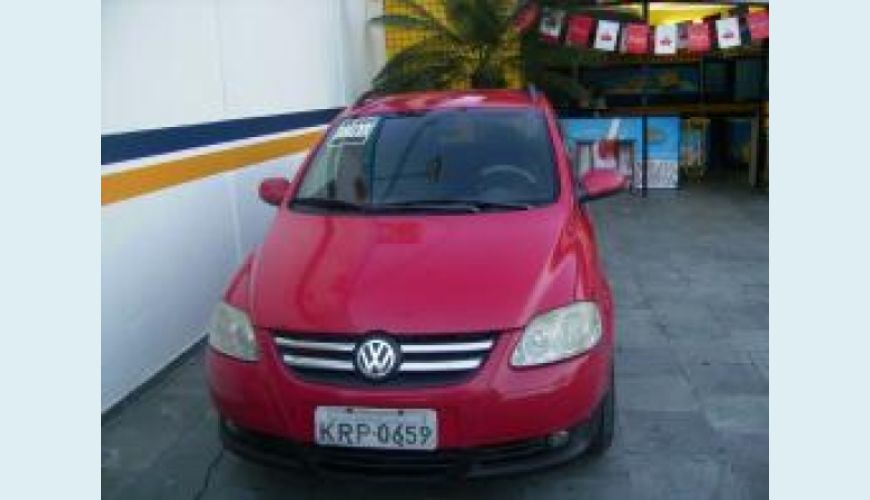 VOLKSWAGEN SPACEFOX 1.6 MI COMFORTLINE 8V FLEX 4P - VERMELHO - 2008 Foto 3 (Grande)