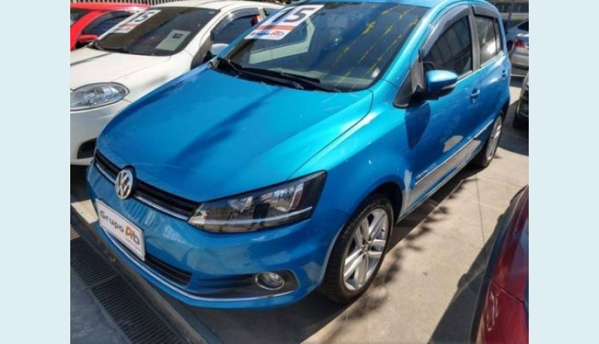 VOLKSWAGEN FOX 1.6 MSI HIGHLINE 16V FLEX 4P - AZUL - 2015 Foto 3 (Grande)