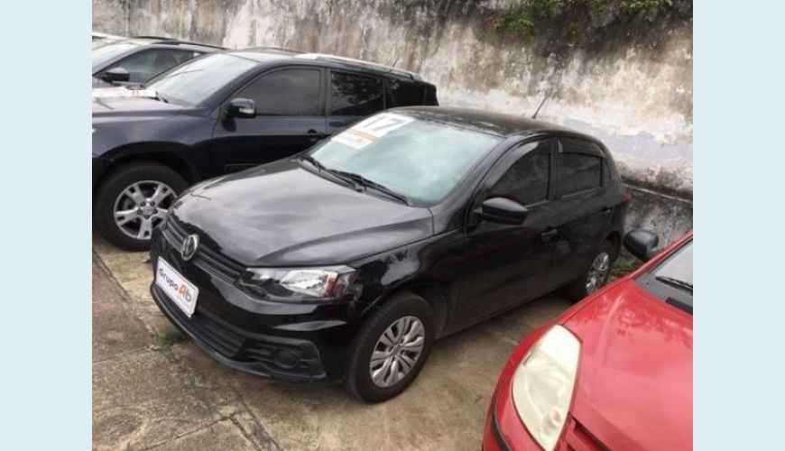 VOLKSWAGEN GOL 1.0 12V MPI TOTALFLEX TRENDLINE 2P - PRETO - 2017 Foto 3 (Grande)