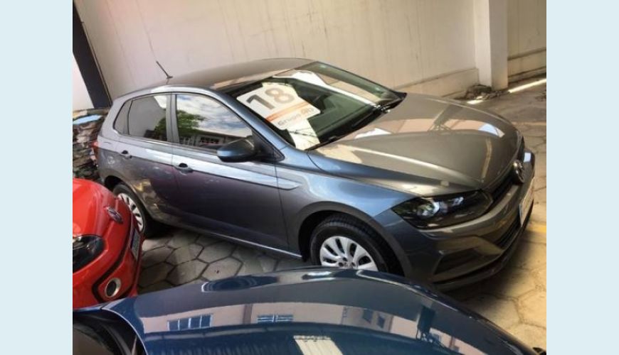 VOLKSWAGEN POLO 1.0 MPI TOTAL FLEX - CINZA - 2018 Foto 3 (Grande)