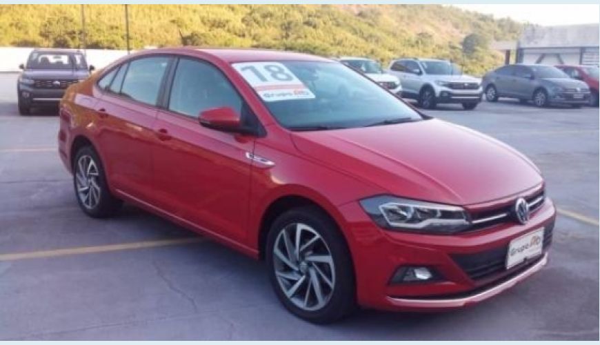 VOLKSWAGEN VIRTUS 1.0 200 TSI HIGHLINE AUT. - VERMELHO - 2018 Foto 3 (Grande)