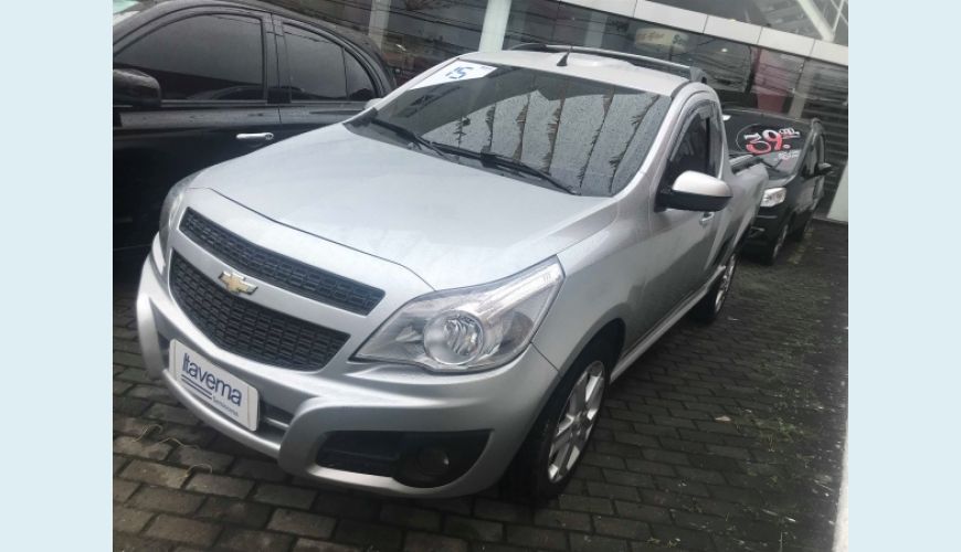 CHEVROLET MONTANA 1.4 MPFI SPORT CS 8V FLEX 2P - PRATA - 2015 Foto 3 (Grande)