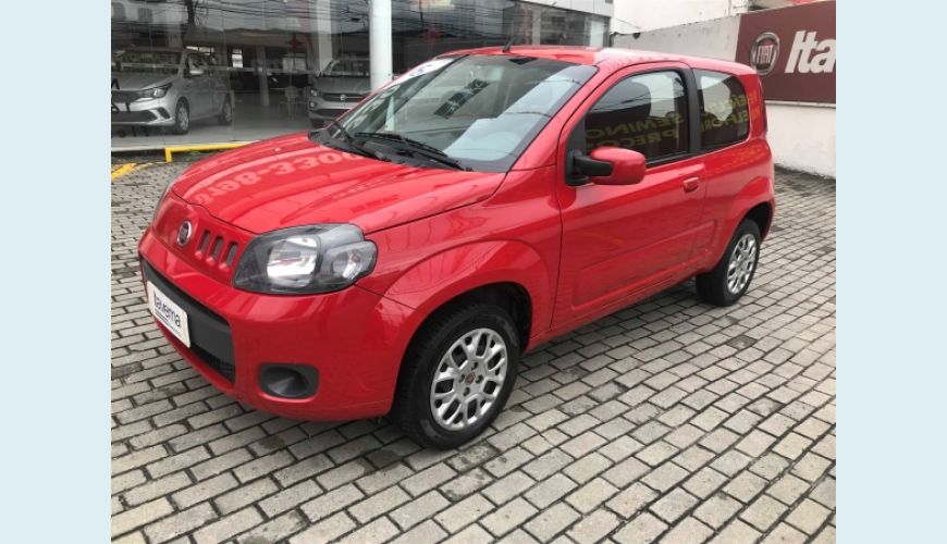 FIAT UNO 1.0 EVO VIVACE 8V FLEX 2P - VERMELHO - 2016 Foto 3 (Grande)