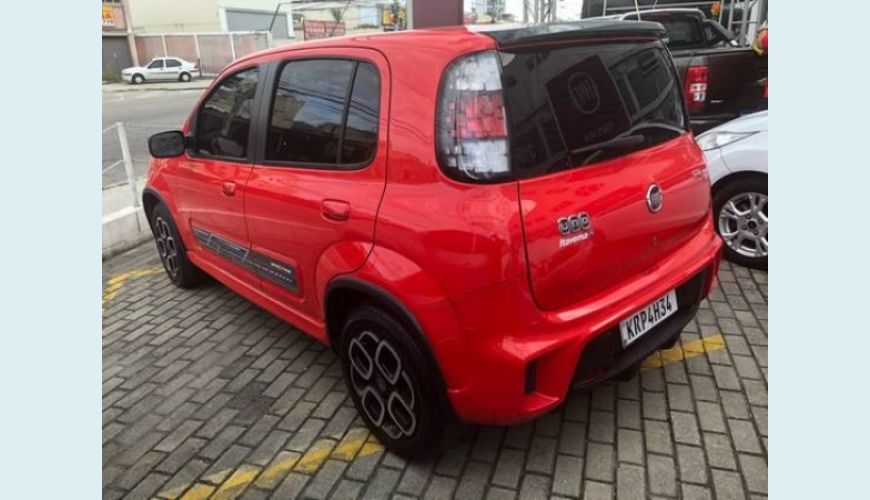 FIAT UNO 1.4 EVO SPORTING 8V FLEX 4P AUT. - VERMELHO - 2016 Foto 3 (Grande)