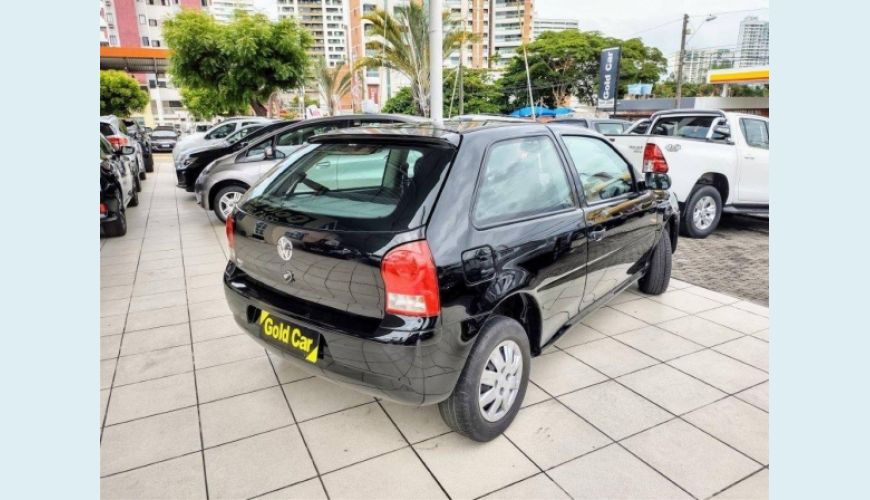 VOLKSWAGEN GOL 1.0 MI 8V FLEX 2P G.IV - PRETO - 2013 Foto 3 (Grande)