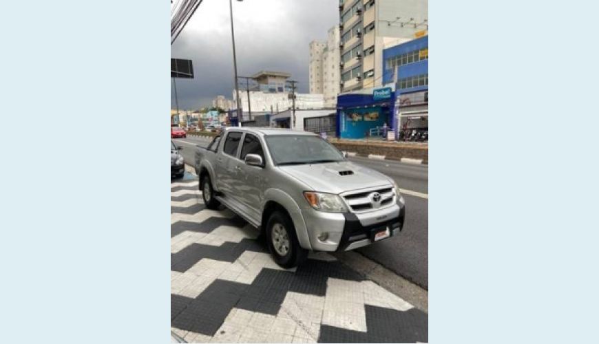 TOYOTA HILUX 3.0 SRV 4X4 CD 16V TURBO INTERCOOLER DIESEL 4P AUT. - PRATA - 2008 Foto 3 (Grande)