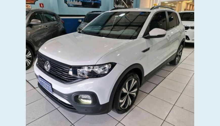 VOLKSWAGEN T-CROSS 1.0 200 TSI TOTAL FLEX AUT. - BRANCO - 2021 Foto 3 (Grande)