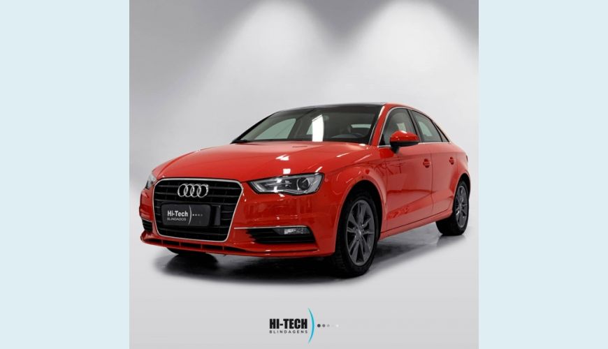 AUDI A3 1.8 TFSI SEDAN AMBITION 16V 180CV 4P AUT. - VERMELHO - 2014 Foto 3 (Grande)