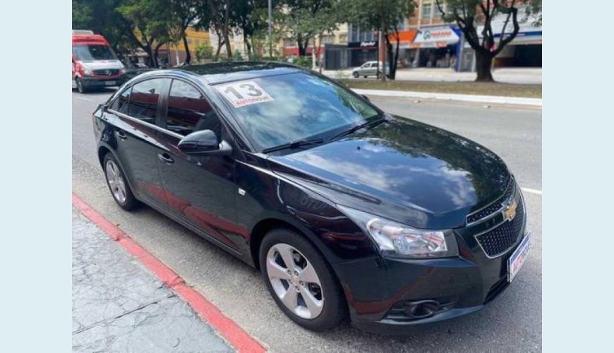 CHEVROLET CRUZE 1.8 LT 16V FLEX 4P AUT. - PRETO - 2013 Foto 3 (Grande)