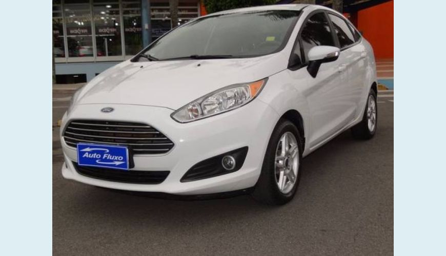 FORD FIESTA 1.6 SEL SEDAN 16V FLEX 4P POWERSHIFT - BRANCO - 2017 Foto 3 (Grande)