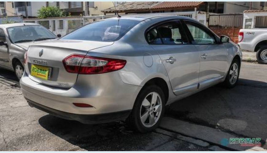 RENAULT FLUENCE 2.0 DYNAMIQUE 16V FLEX 4P - PRATA - 2012 Foto 3 (Grande)