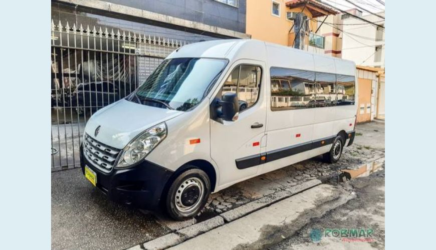 RENAULT MASTER 2.3 DCI DIESEL MINIBUS EXECUTIVE 16L L3H2 3P - BRANCO - 2019 Foto 3 (Grande)