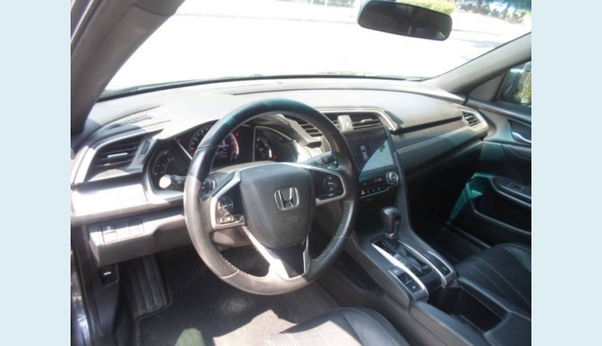 HONDA CIVIC 2.0 16V FLEXONE EX 4P CVT - CINZA - 2017 Foto 3 (Grande)
