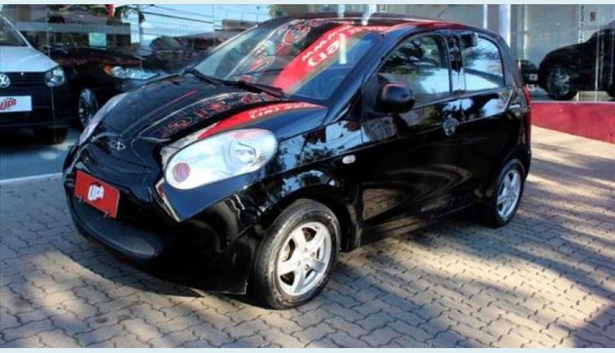 CHERY S-18 1.3 MPFI 16V FLEX 4P - PRETO - 2012 Foto 3 (Grande)