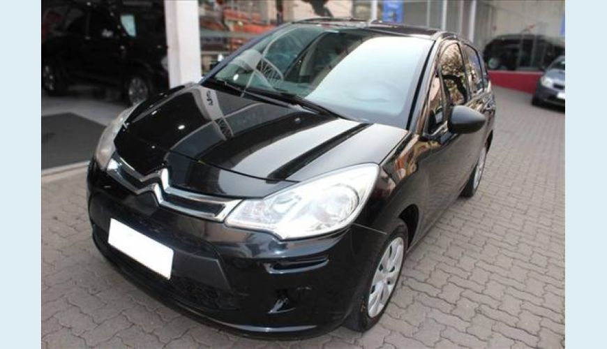 CITROËN C3 1.5 ORIGINE 8V FLEX 4P - PRETO - 2014 Foto 3 (Grande)