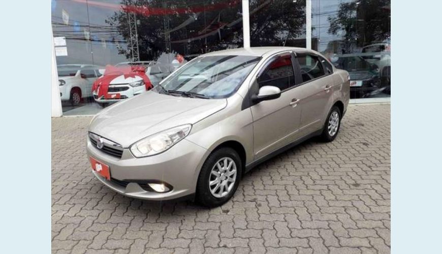 FIAT GRAND SIENA 1.4 MPI ATTRACTIVE 8V FLEX 4P - BEGE - 2013 Foto 3 (Grande)