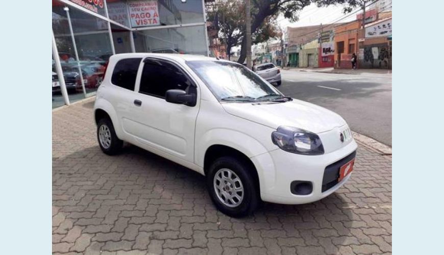FIAT UNO 1.0 EVO VIVACE 8V FLEX 2P - BRANCO - 2016 Foto 3 (Grande)