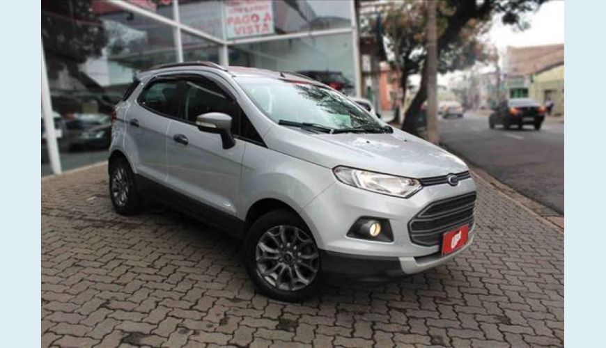 FORD ECOSPORT 1.6 FREESTYLE 16V FLEX 4P - PRATA - 2013 Foto 3 (Grande)