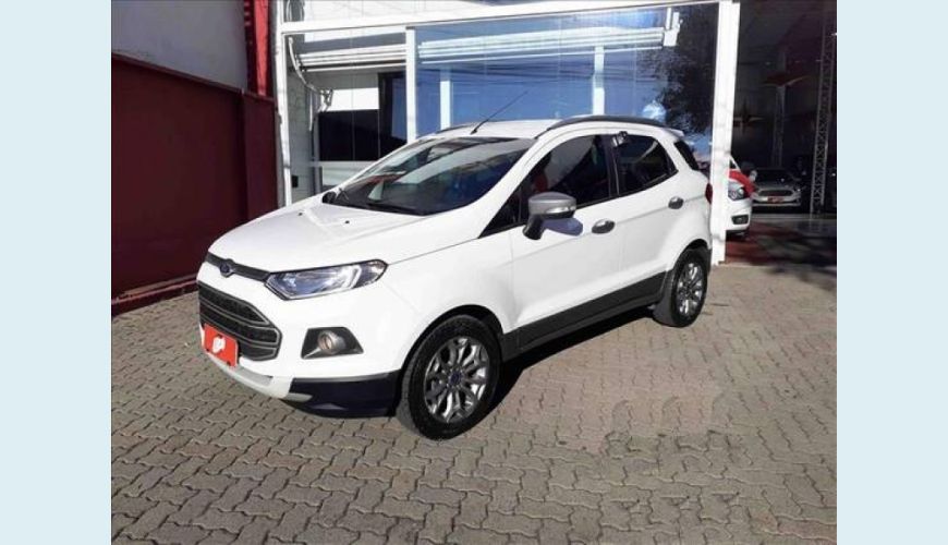 FORD ECOSPORT 1.6 FREESTYLE 16V FLEX 4P - BRANCO - 2014 Foto 3 (Grande)