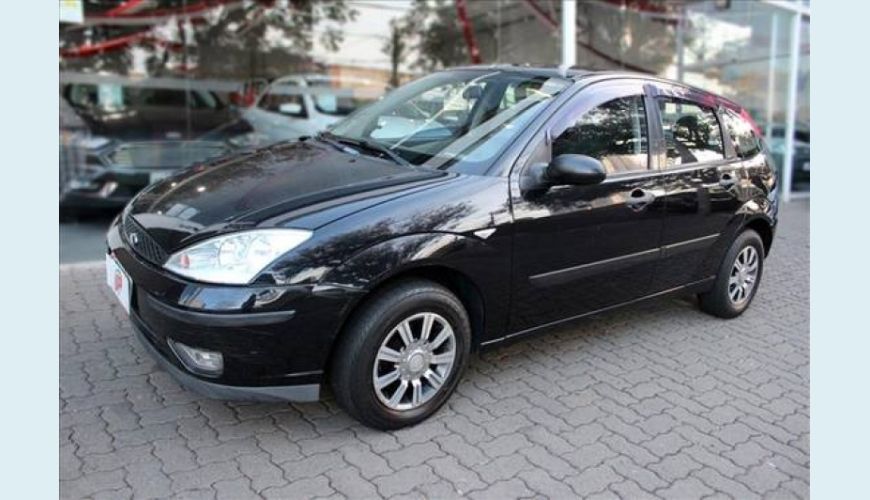 FORD FOCUS 1.6 GL 8V FLEX 4P - PRETO - 2009 Foto 3 (Grande)