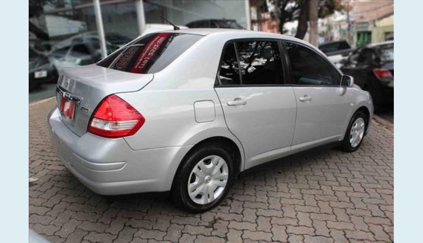 NISSAN TIIDA 1.8 SEDAN 16V FLEX 4P - PRATA - 2012 Foto 3 (Grande)