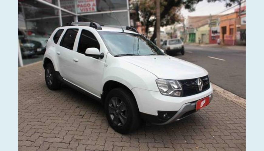 RENAULT DUSTER 2.0 16V HI-FLEX DYNAMIQUE AUT. - BRANCO - 2019 Foto 3 (Grande)