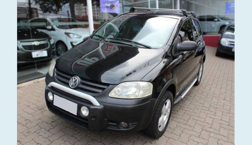 VOLKSWAGEN CROSSFOX 1.6 MI FLEX 8V 4P - PRETO - 2007 Foto 3 (Grande)