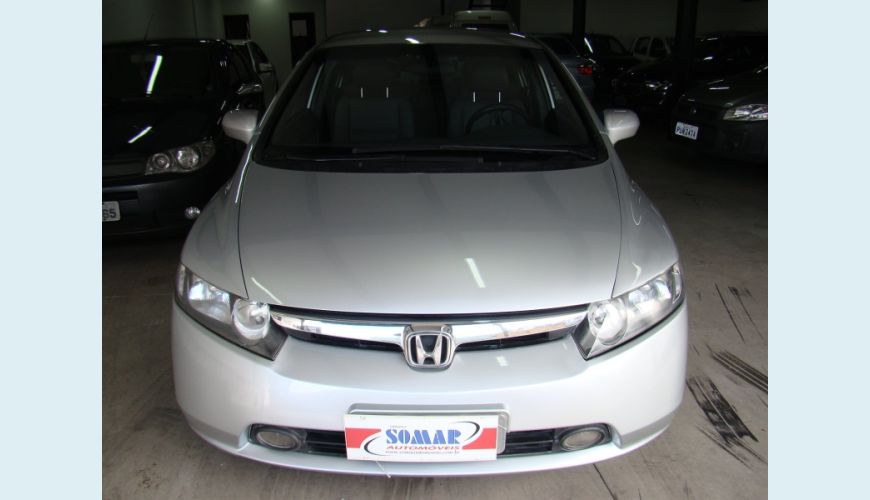 HONDA CIVIC 1.8 LXS 16V 4P - PRATA - 2008 Foto 3 (Grande)