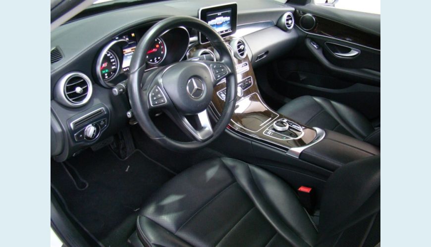 MERCEDES-BENZ C 180 1.6 CGI EXCLUSIVE 16V TURBO 4P AUT. - BRANCO - 2016 Foto 3 (Grande)