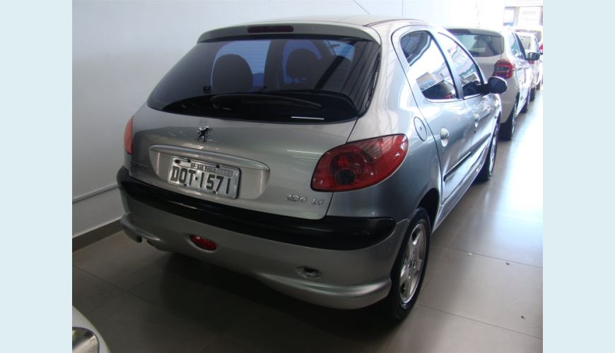 PEUGEOT 206 1.4 PRESENCE 8V 2P - PRATA - 2005 Foto 3 (Grande)