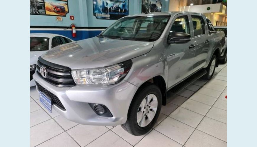 TOYOTA HILUX 2.8 STD 4X4 CD 16V DIESEL 4P - PRATA - 2018 Foto 3 (Grande)
