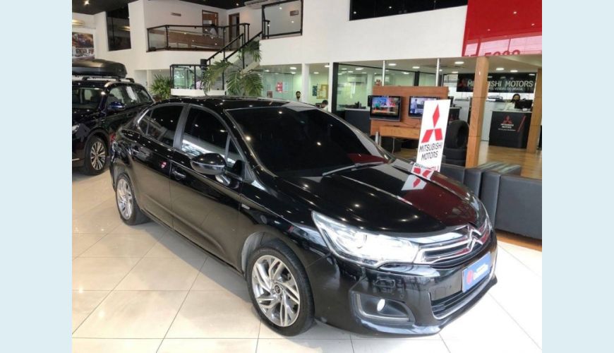 CITROËN C4 LOUNGE 1.6 EXCLUSIVE 16V TURBO 4P AUT. - PRETO - 2014 Foto 3 (Grande)