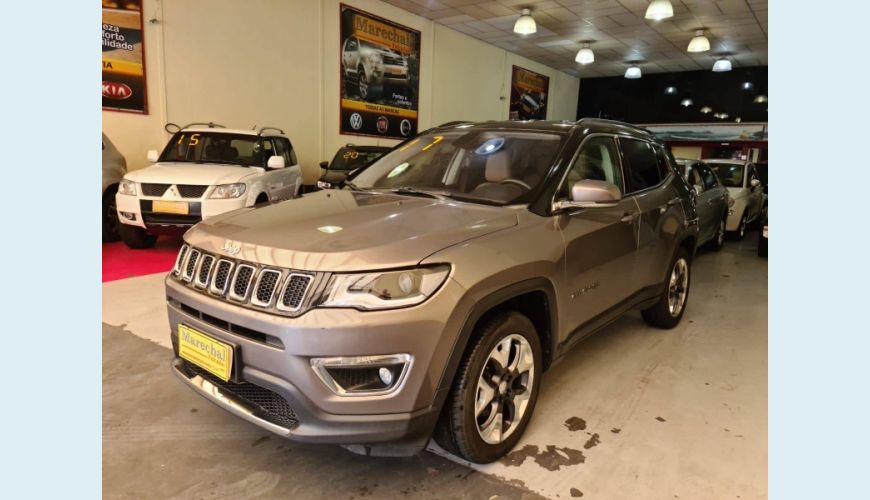 JEEP COMPASS 2.0 16V FLEX LIMITED AUT. - CINZA - 2017 Foto 3 (Grande)