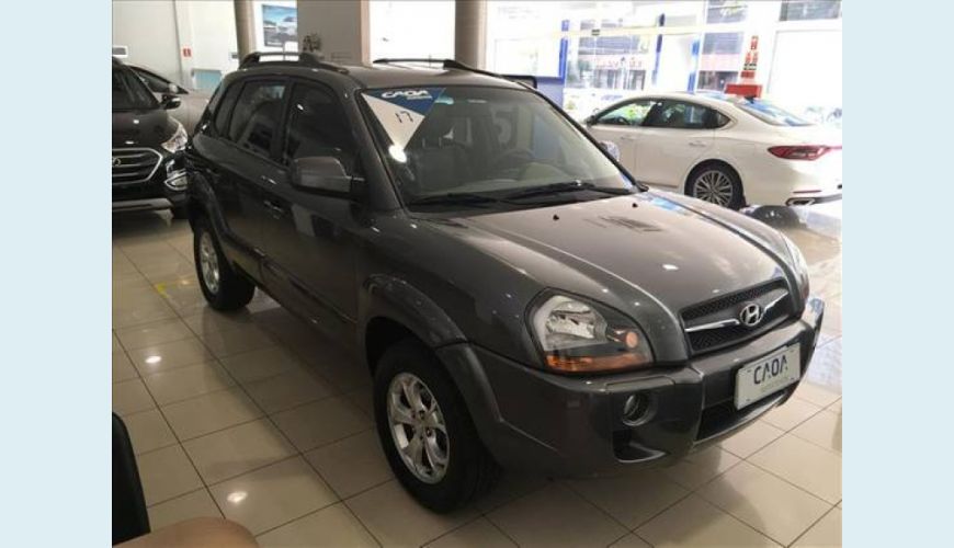 HYUNDAI TUCSON 2.0 MPFI GLS 16V 143CV 2WD FLEX 4P AUT. - CINZA - 2017 Foto 3 (Grande)